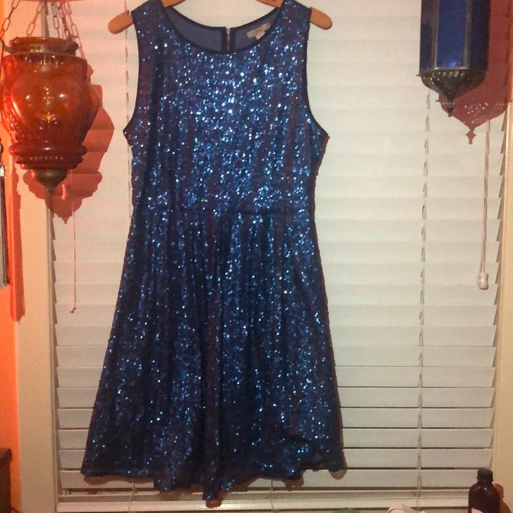 STUNNING Blue Sequined Dress💙✨